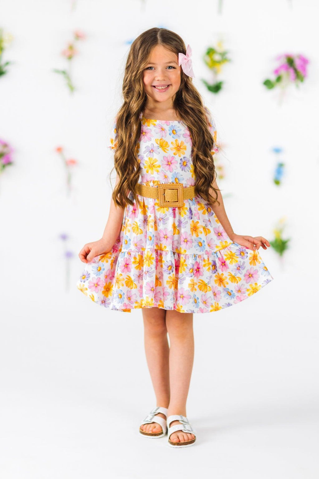 Mom & Me - Colorful Daisy Dress | Sparkle in Pink