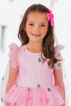 Pink Christmas Tulle Dress