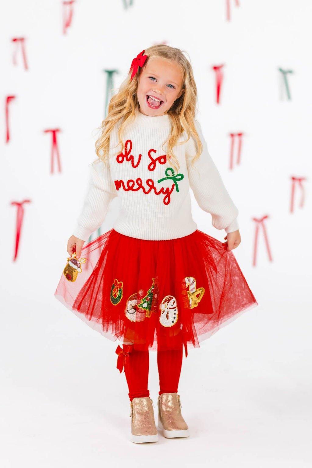 "Oh So Merry" Tutu Skirt Set