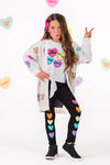 Mom & Me - Candy Hearts Cardigan