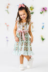 Peter Cottontail Mint Ruffle Dress | Sparkle in Pink