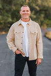 Family Burgundy Flannel & Khaki Button Down Top