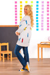 Mom & Me - Crayon Cardigan | Sparkle in Pink