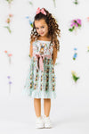 Peter Cottontail Mint Ruffle Dress | Sparkle in Pink