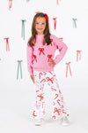 Pink Sweater Candy Cane Flare Set