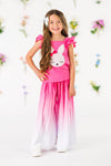 Pink Ombre Bunny Pant Set | Sparkle in Pink