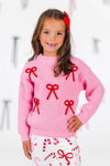 Pink Sweater Candy Cane Flare Set