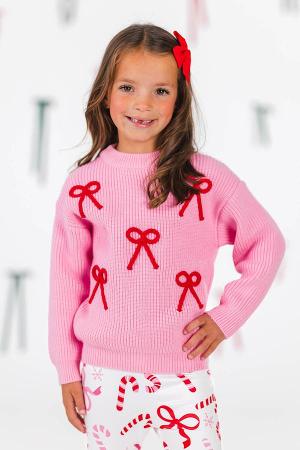 Pink Sweater Candy Cane Flare Set