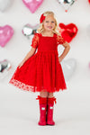 Heart Tulle Dress for Valentine's - Two Colors! | Sparkle in Pink