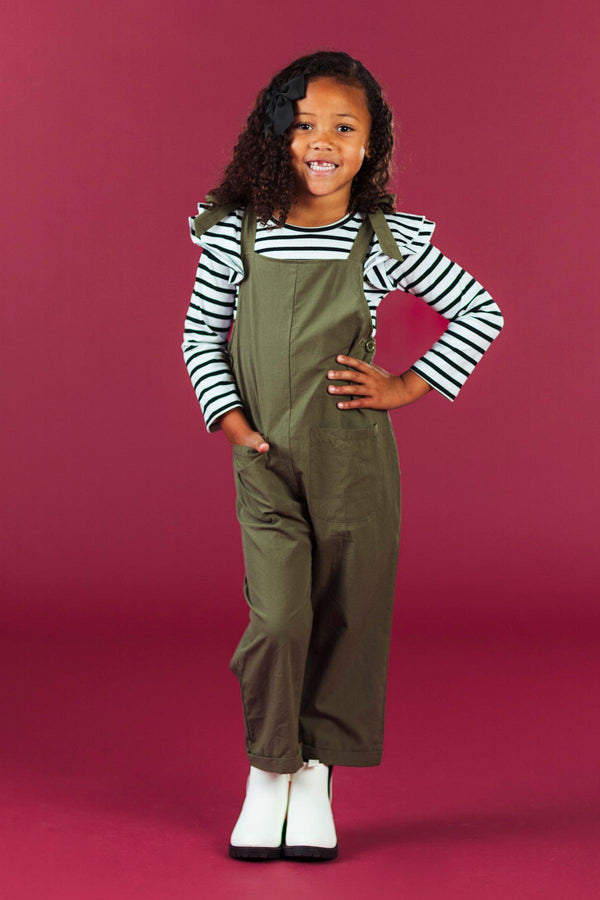 Stripe Jumpsuit Set | Sparkle in Pink