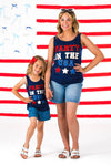 Mom & Me - "Party In The USA" Tank Top | Sparkle in Pink