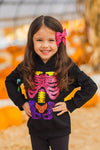 Skeleton Hoodie - Boy Or Girl | Sparkle in Pink