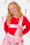 Pink Christmas Tutu Skirt Set