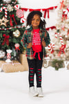 "Mistletoe, Hot Cocoa..." Legging Set