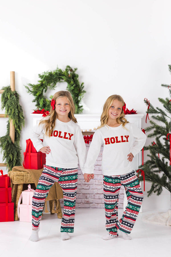 "Holly Jolly" Family Pajama Set