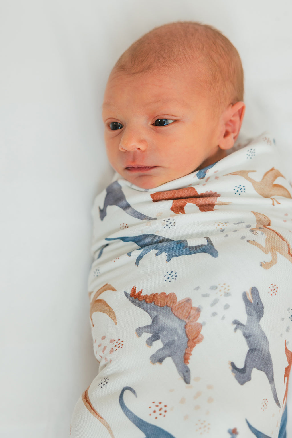 Bamboo Tiny Dino Double Sided Blanket | Sparkle in Pink