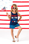 Mom & Me - "Party In The USA" Tank Top | Sparkle in Pink