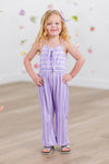 Mom & Me - Stripe Jumpsuit | Sparkle in Pink