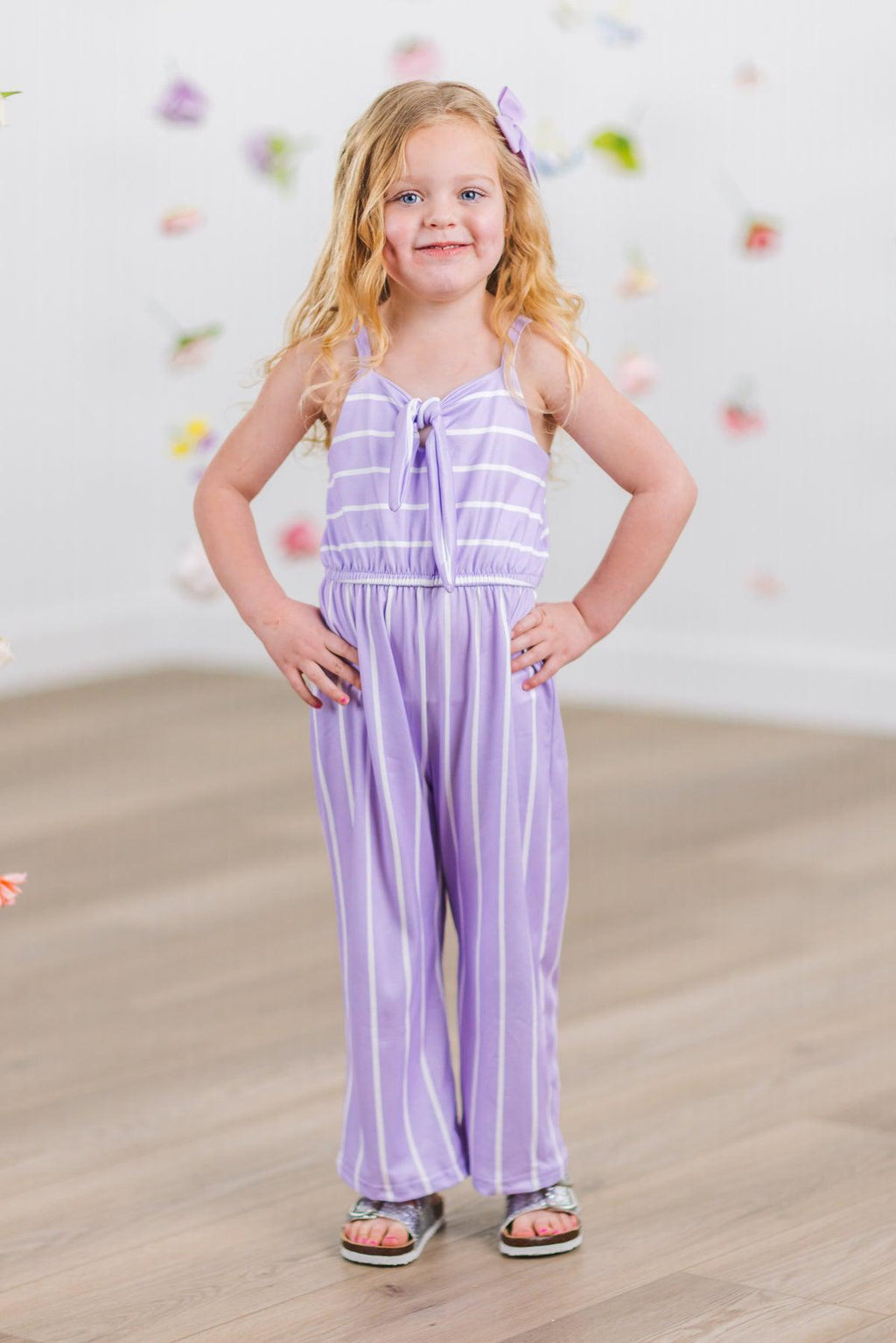 Mom & Me - Stripe Jumpsuit | Sparkle in Pink