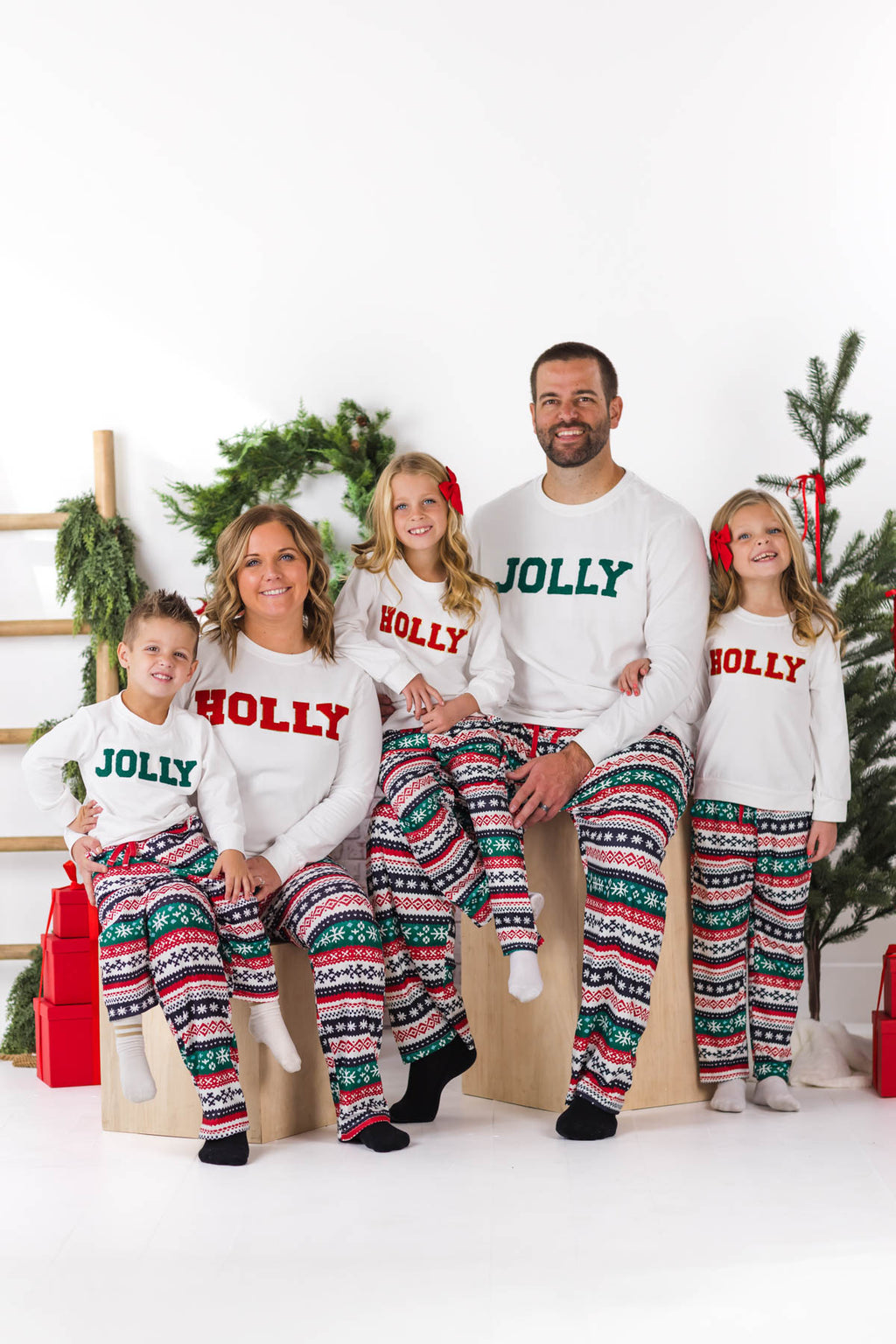 "Holly Jolly" Family Pajama Set
