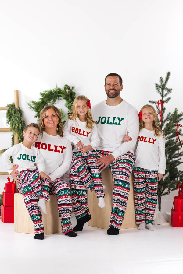 "Holly Jolly" Family Pajama Set