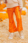 "Spice Girl" Knit Sweater Sequin Bell Bottom Set