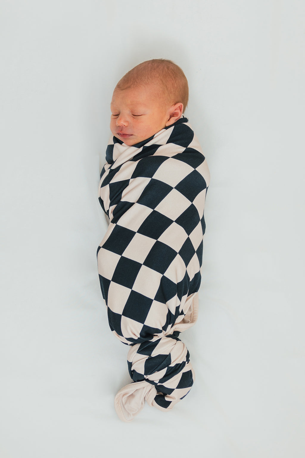 Bamboo Modern Checks Double Sided Blanket | Sparkle in Pink