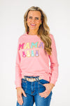 Mom & Me - "Mama & Mini" Pink Peep Top | Sparkle in Pink