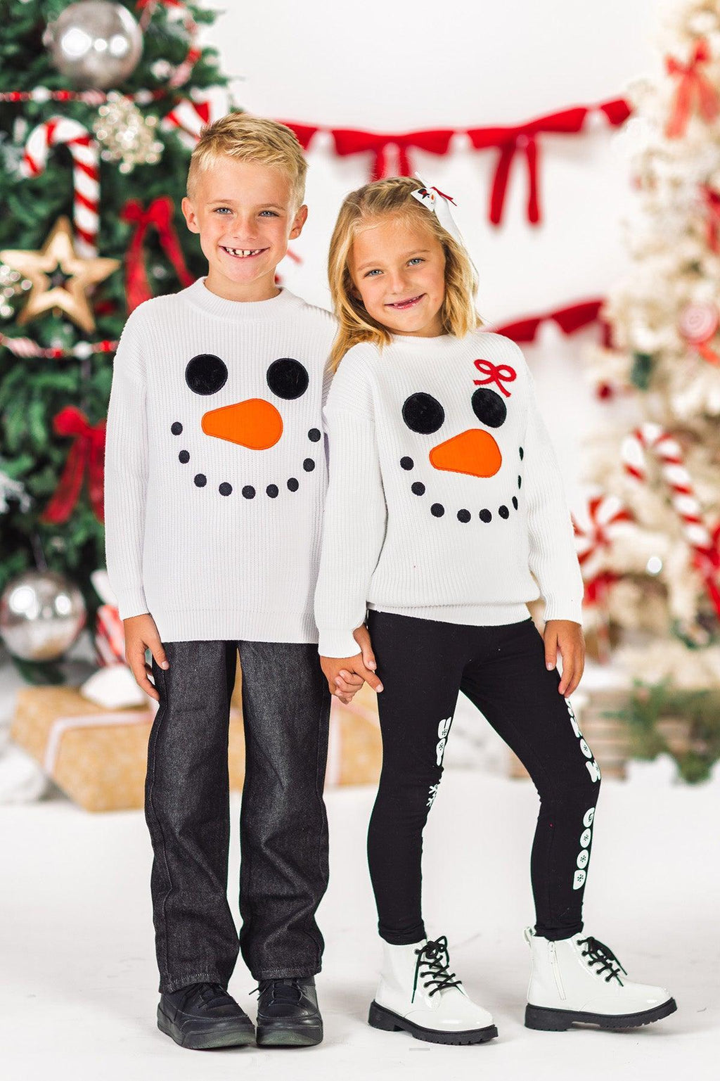 "Up To Snow Good" Knit Sweater Legging Set