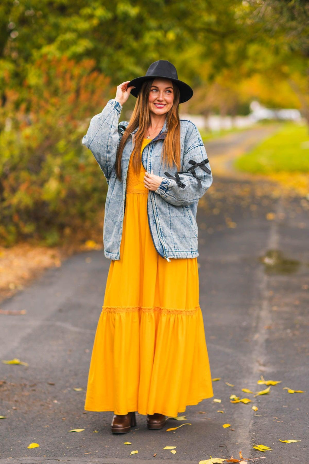 Mom & Me - Mustard Eyelet Lace Dress | Sparkle in Pink