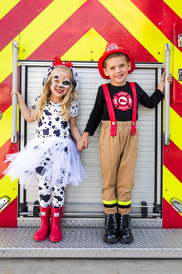 Fireman Costume Set | Sparkle in Pink