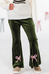 Christmas Tree Knit Sweater Flare Pant Set