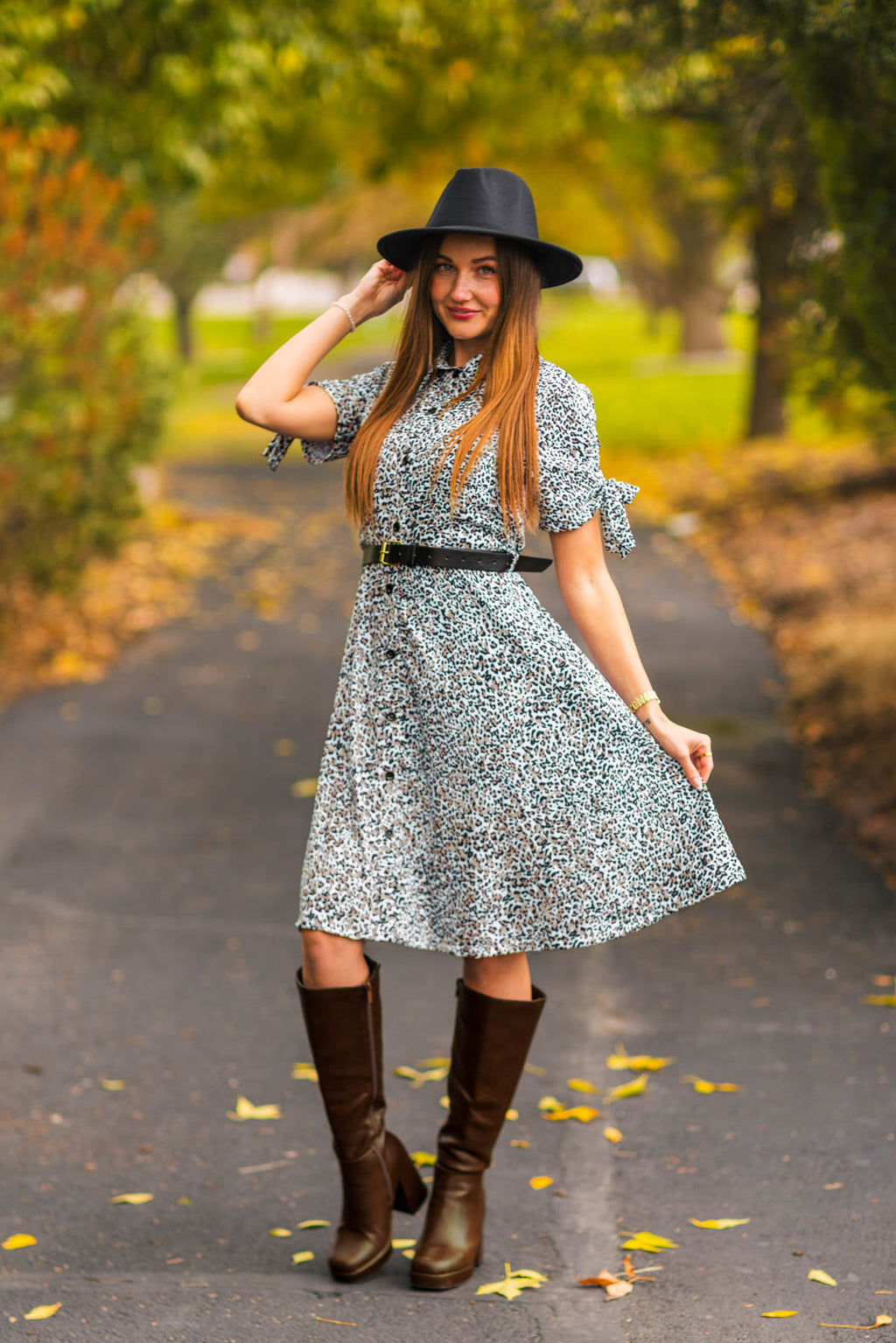 Mom & Me - Leopard Print Dress | Sparkle in Pink