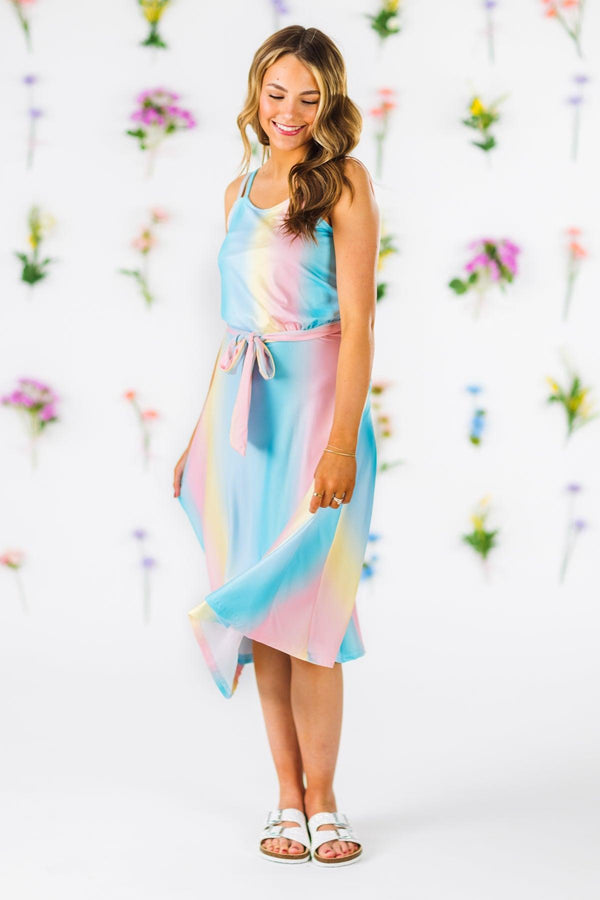 Mom & Me - Ombre Pastel Tank Dress | Sparkle in Pink