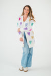 Mom & Me - Candy Hearts Cardigan | Sparkle in Pink
