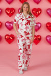 Mom & Me - Pink & Red Bow Pajamas | Sparkle in Pink