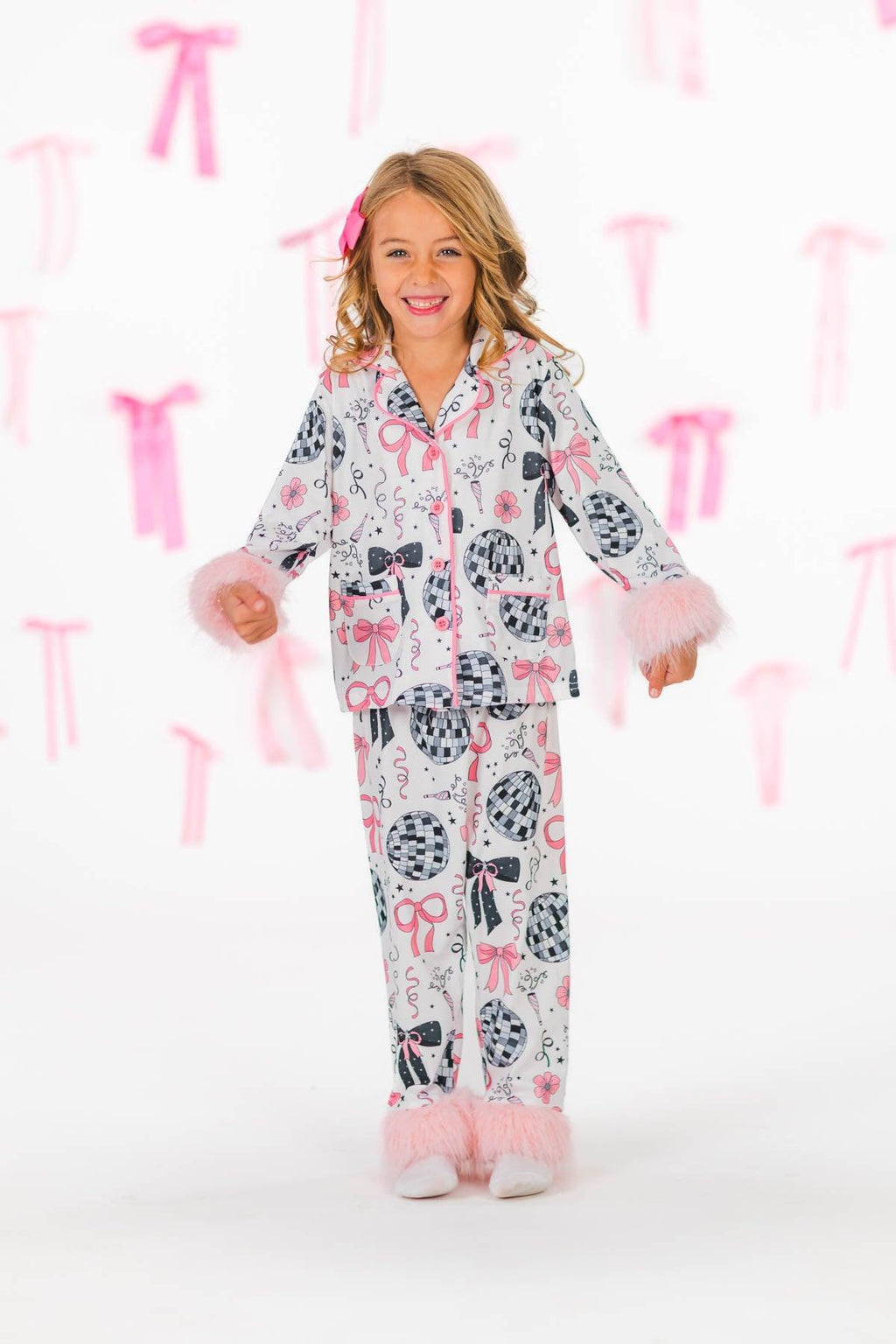 Mom & Me - Fuzzy Disco Pajamas