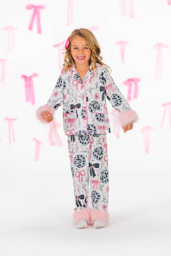 Mom & Me - Fuzzy Disco Pajamas