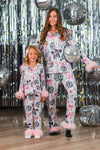 Mom & Me - Fuzzy Disco Pajamas