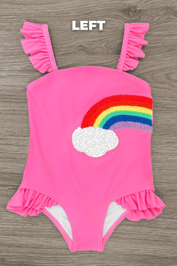 Pink Rainbow BFF Swimsuit