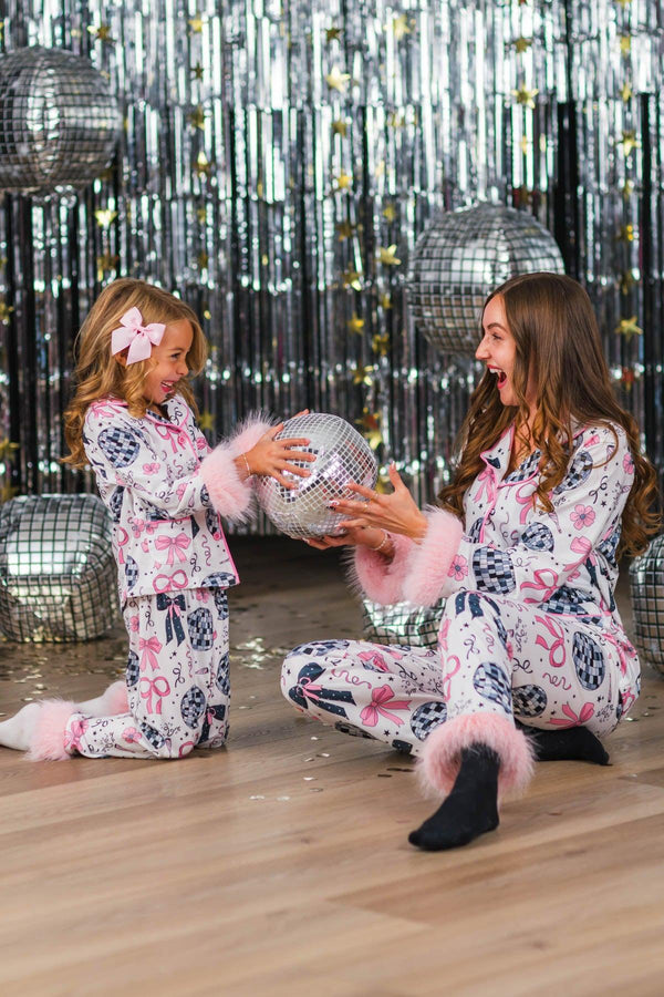 Mom & Me - Fuzzy Disco Pajamas