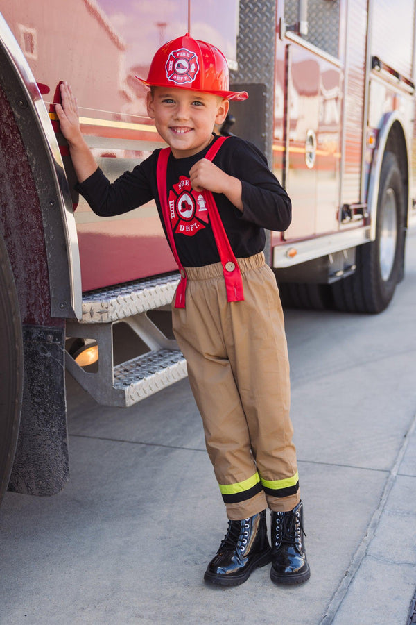 Fireman Costume Set | Sparkle in Pink