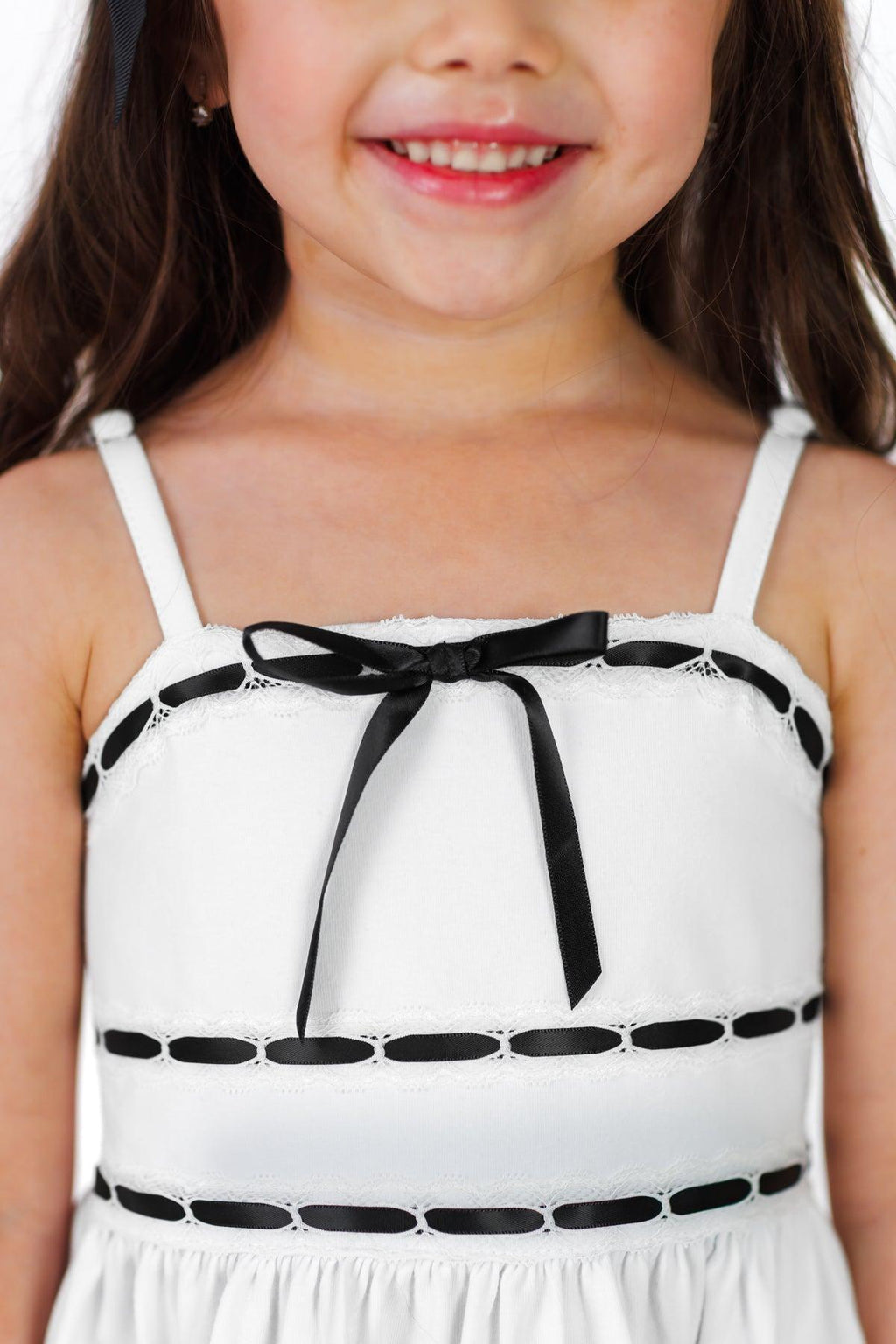 Mom & Me - Lace Ribbon Tank Dress | Sparkle in Pink