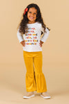 "...Let Me See That Casserole" Bell Bottom Set | Sparkle in Pink