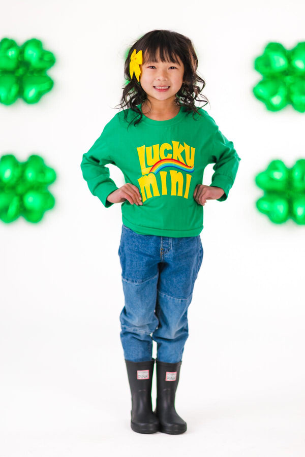 Mom & Me - "Lucky Mama & Mini" Top | Sparkle in Pink