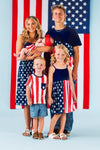 American Flag Matching Family Set | Sparkle in Pink