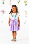 "Peepin' It Real" Lavender Dress | Sparkle in Pink