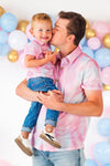 Pastel Tie Dye Family Set | Sparkle in Pink