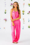 Mom & Me - Stripe Jumpsuit | Sparkle in Pink