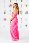 Mom & Me - Stripe Jumpsuit | Sparkle in Pink